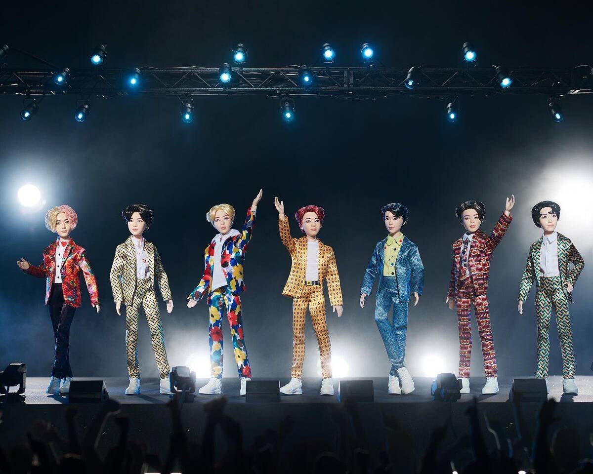 Mattel presenta los muñecos de la exitosa banda surcoreana BTS Vandal