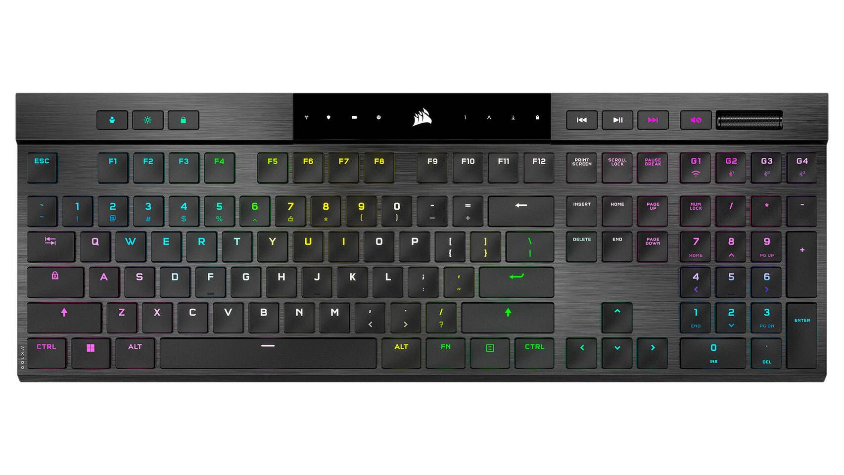 Corsair K100 AIR un nuevo teclado mecánico inalámbrico y ultrafino