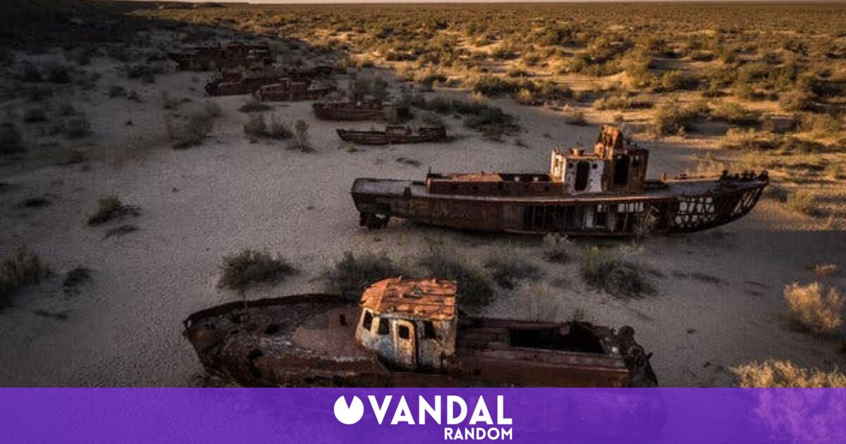 El Mar De Aral Convertido En Desierto Es Un Desolador Cementerio De