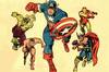 Así eran las series de los superhéroes de Marvel en 1966