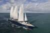 El mayor crucero a vela del mundo mide como dos campos de f�tbol, navegar� con 4.500 metros cuadrados de velas y ya bate r�cord