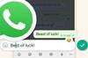 Whatsapp se actualiza y ya permite editar mensajes, pero tiene truco