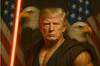 La Casa Blanca comparte una imagen de Trump como Jedi hecha con IA en el da de Star Wars y las redes arden