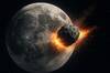 La NASA advierte que un asteroide gigante amenaza con golpear a la Luna y afectar a la Tierra: ' Podran llegar meteoritos'