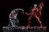 Dos simbiontes, por favor: Venom y Carnage se lucen en las nuevas estatuas de Kotobukiya