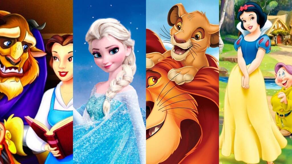 Las 15 MEJORES películas de dibujos animados de Disney de