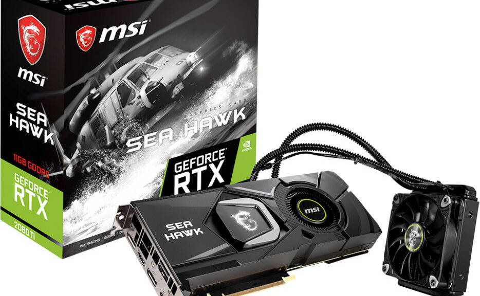 MSI lanza sus RTX 2080 y 2080 Ti SeaHawk X con refrigeración líquida ...