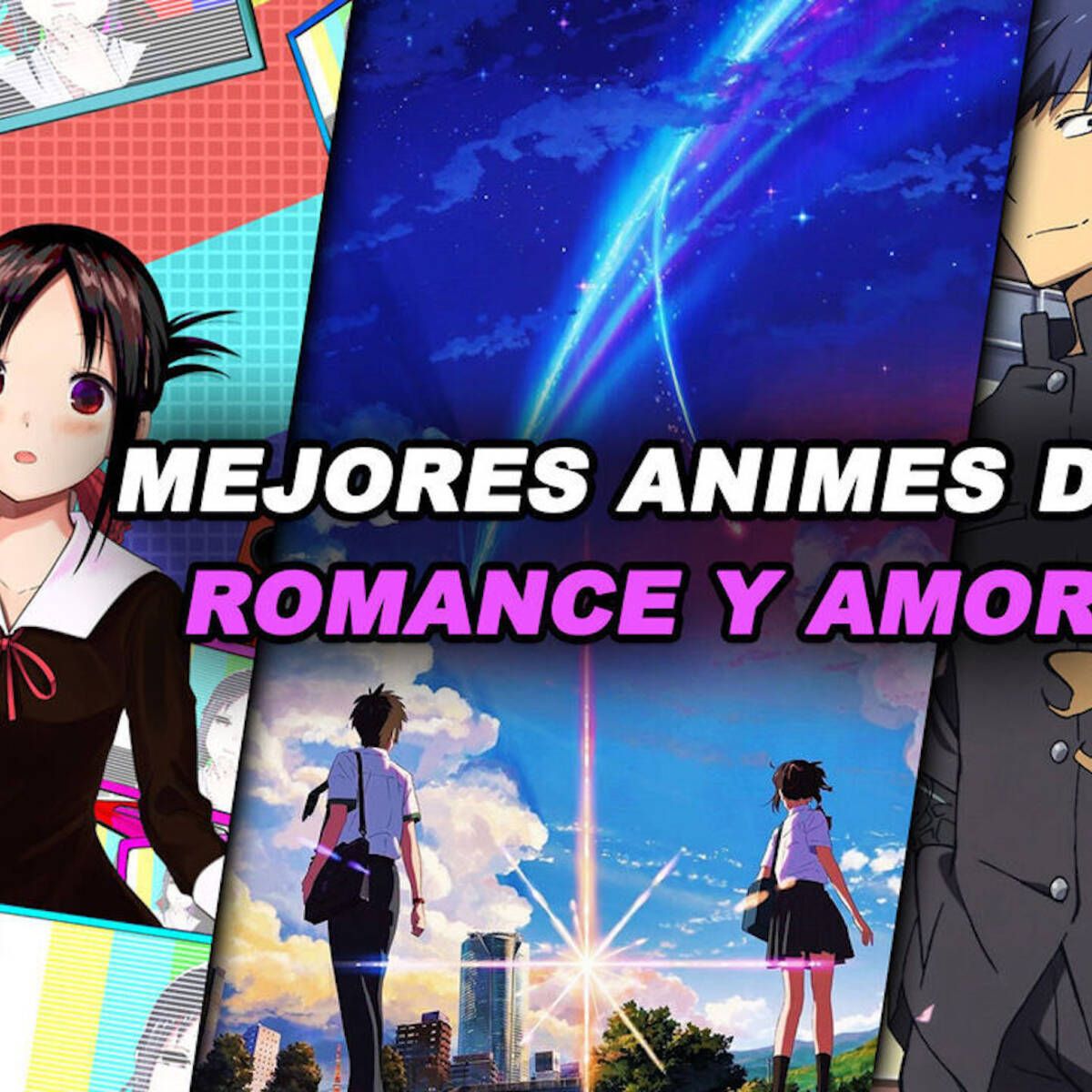 Los 15 MEJORES animes de romance y amor - Vandal Random