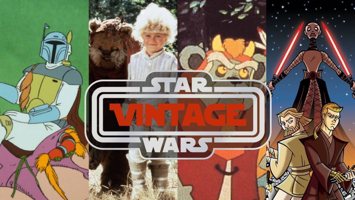 Star Wars Vintage La saga de los Ewoks o Clone Wars llegan a