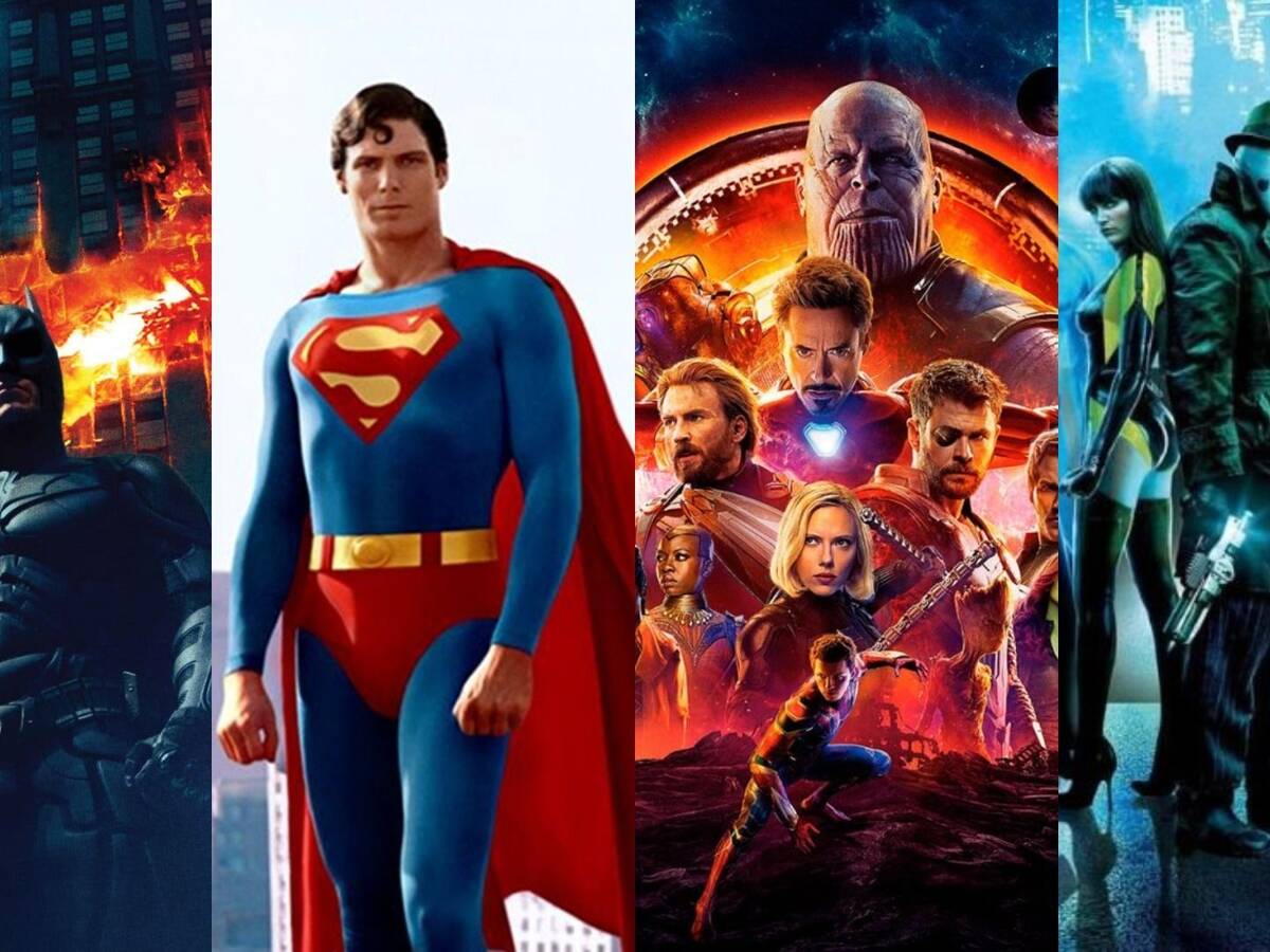 Los 50 mejores pósters de películas de superhéroes