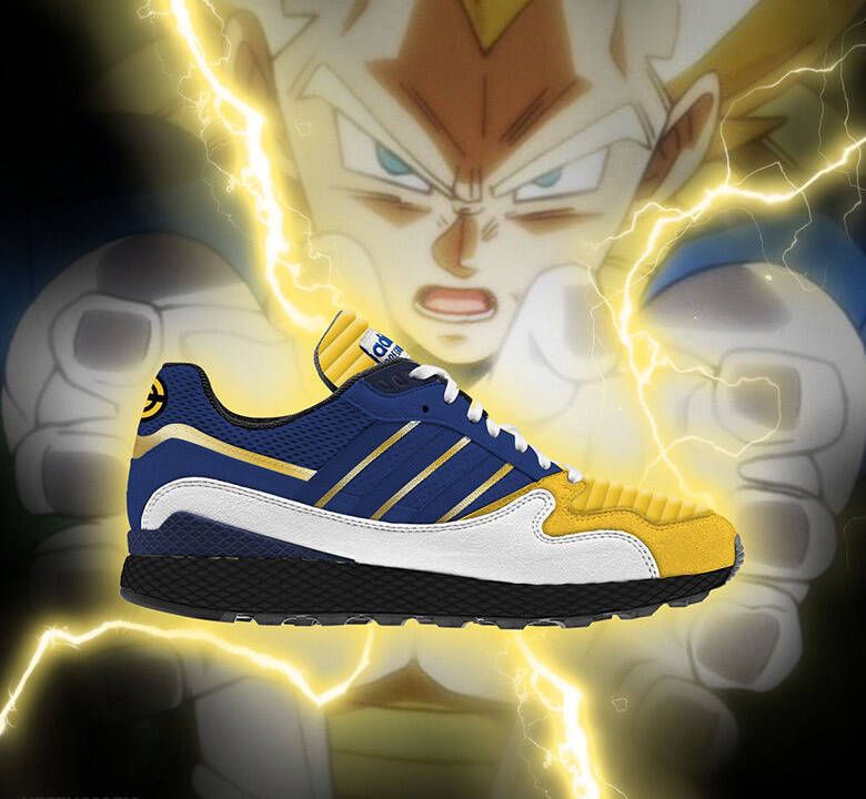 adidas goku on feet