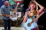 Un fan de Trump compra una guitarra de Taylor Swift por 4.000 dlares, la destroza y pone los restos a la venta