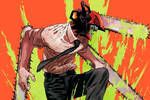 Chainsaw Man recibe un fan art de escándalo con un Denji fuera de serie