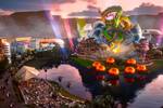 El parque temtico oficial de 'Dragon Ball' tendr ms de 500.000 m2 y un Shenron de 70 metros: abrir sus puertas en 2027