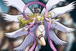 La inteligencia artificial ha logrado traer a la vida a Angewomon de 'Digimon' y el resultado es espectacular