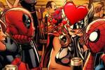 Un artista imagina un romance entre Deadpool y Spider-Man el Da del Orgullo