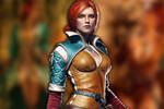 Recrean a la hermosa Triss Merigold de 'The Witcher' con un cosplay mucho ms fiel al videojuego que el live action de Netflix