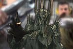 Recrean la impresionante armadura de Sauron de 'El Seor de los Anillos' con metal y el resultado es digno de Peter Jackson