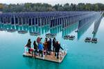 Alemania da una lecci�n a Espa�a: crea una planta de 2500 placas solares flotantes que produce energ�a cuando m�s se consume