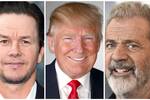 Acusan a Mark Wahlberg y Mel Gibson de ser fascistas y racistas por saludar a Donald Trump en un evento de la UFC