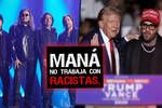 El grupo Man explota contra Trump y Nicky Jam tras el apoyo del cantante al ex-presidente de EE.UU.