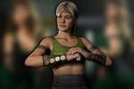 Una cosplayer recrea a Sonya Blade de Mortal Kombat con todo lujo de detalles y enamora a los fans