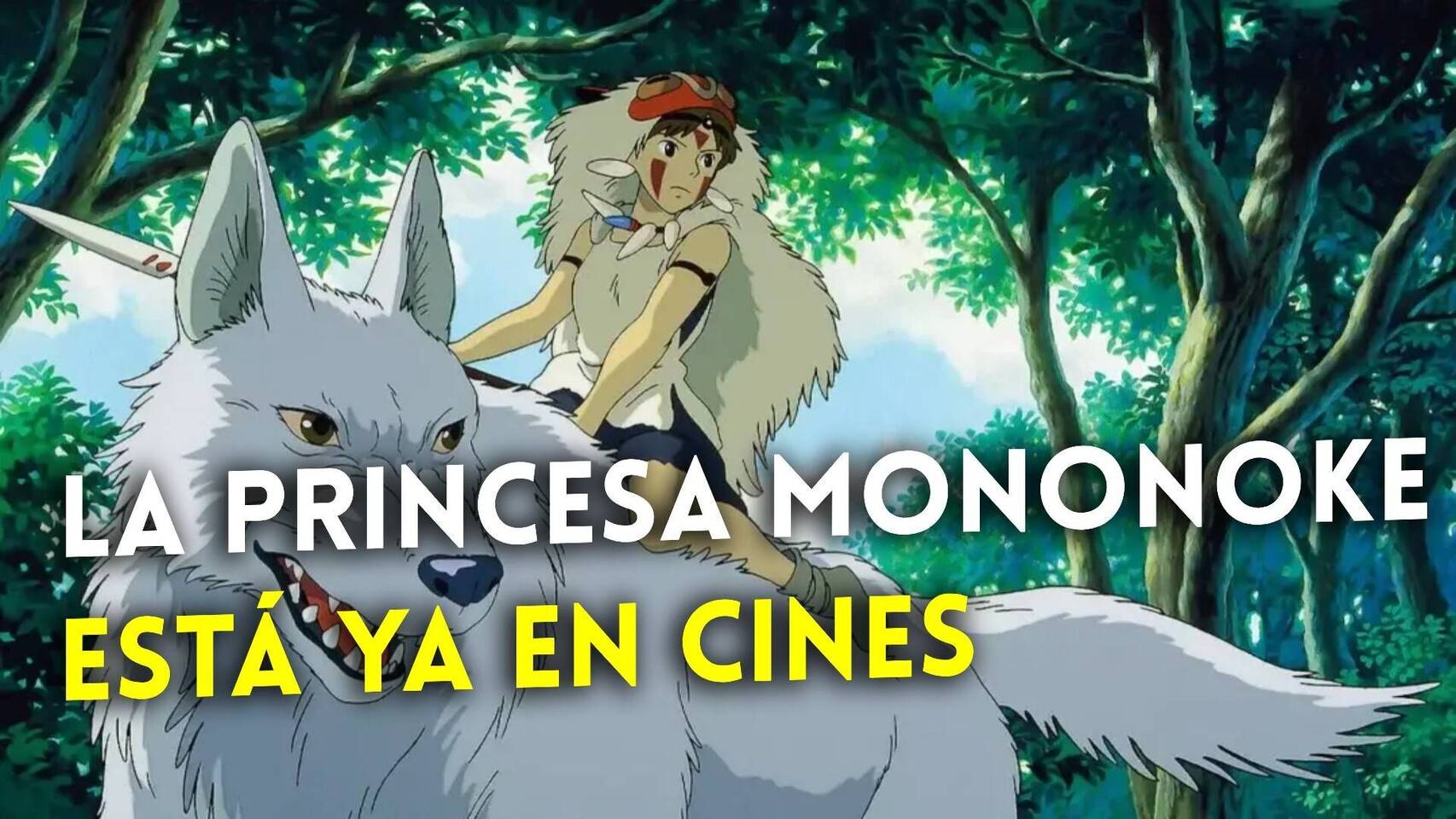 'La princesa Mononoke' vuelve a cines en España. ¿Dónde se puede ver