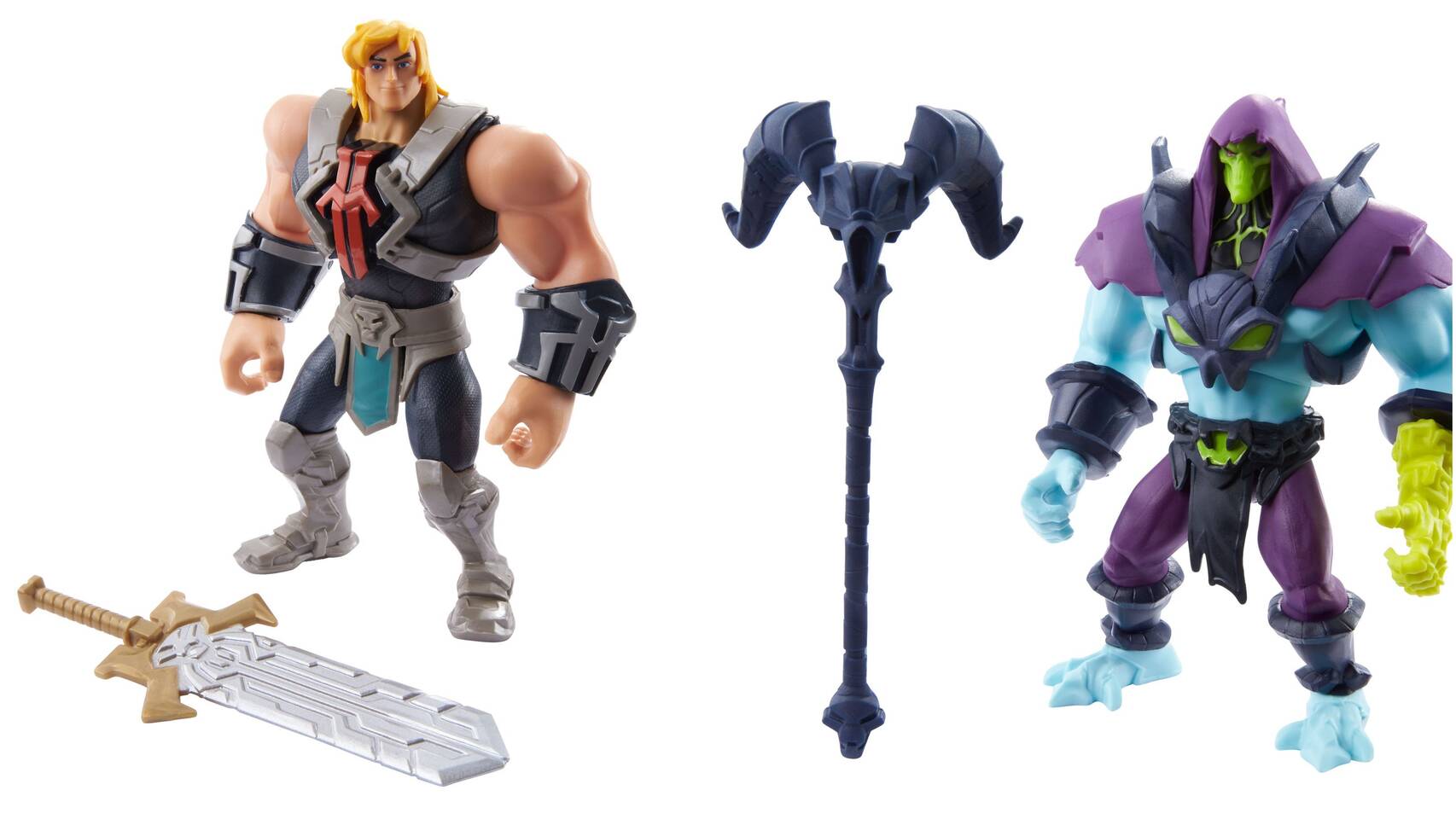 20 Connettori Masters Of The Universe LEATOYS - 10 Neri E 10 Trasparenti V2.0