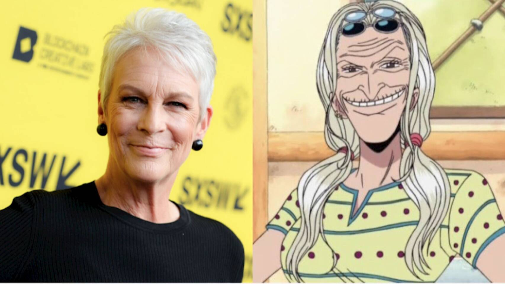 Jamie Lee Curtis desea unirse a One Piece en Netflix como este
