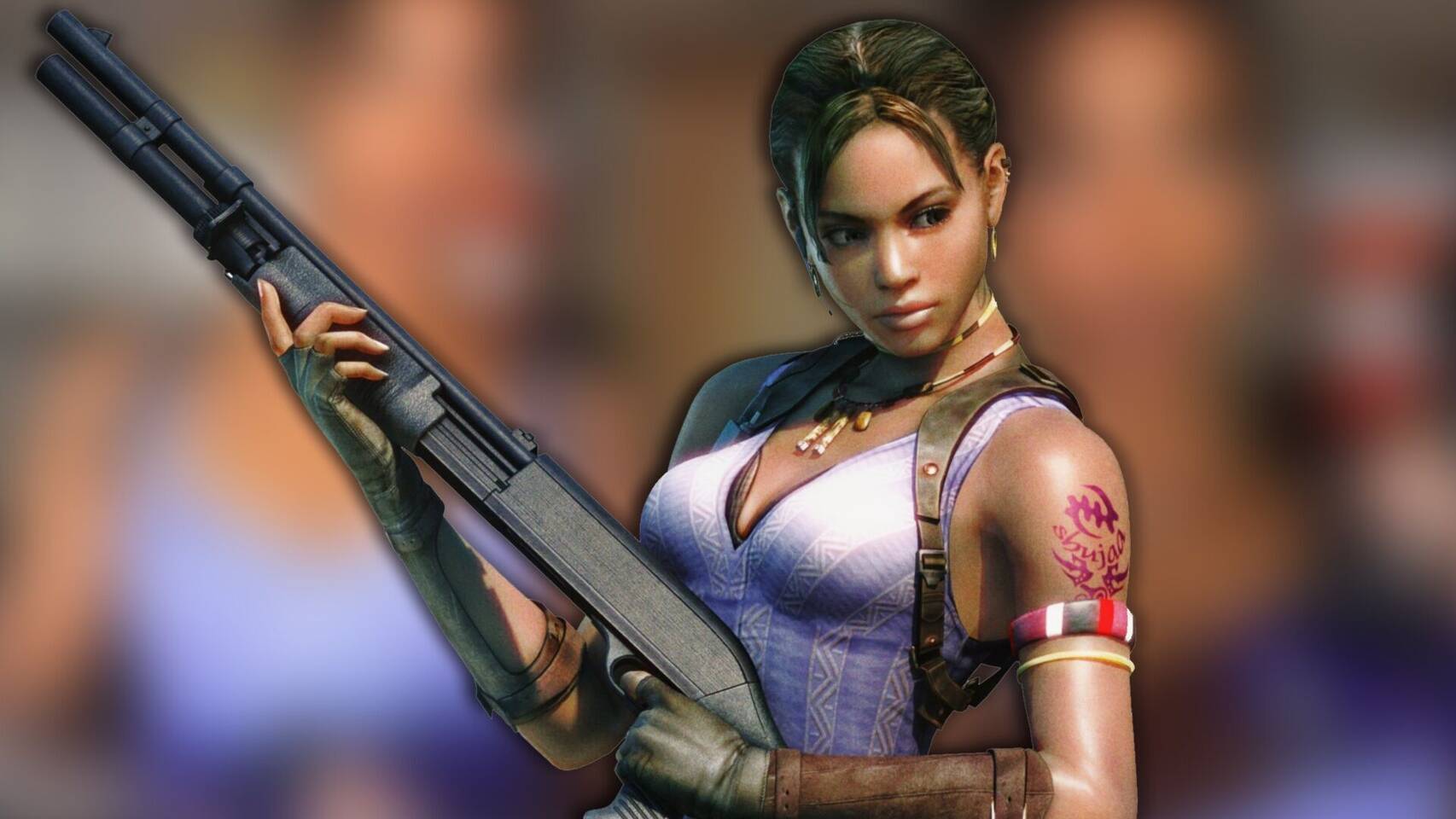 Recrean a Sheva de 'Resident Evil 5' con un impresionante y bello ...
