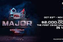 PGL organizará el PGL Major Stockholm 2021 de CS:GO con 2 millones de dólares en premios