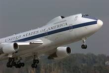 Es oficial: el Boeing 747 E-4B Nightwatch, el 'avión del Apocalipsis', aparece en EE.UU por primera vez en más de 50 años