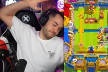 TheGrefg monta en colera y destroza su iPad en pleno directo tras perder en Clash Royale