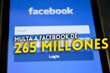 Irlanda multa a Facebook con 265 millones de euros por una filtracin de datos
