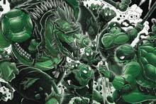 El cmic ms inesperado de las Tortugas Ninja llega a Espaa: 16 historias en blanco, negro y verde con autnticas leyendas