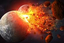 Cient�ficos captan un evento astron�mico brutal en el que dos planetas chocan para fusionarse en uno solo