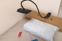 Lazy Arm, el accesorio para disfrutar de Nintendo Switch en la cama