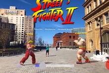 Street Fighter invade el mundo real gracias a la realidad aumentada