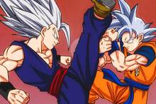 Llega la �pica portada de 'Dragon Ball' con el combate hist�rico de Goku y Gohan en sus m�ximas transformaciones