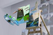 NVIDIA estrena Canvas, su aplicación que usa la IA para convertir dibujos en imágenes reales