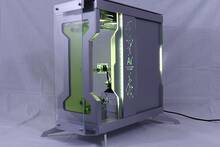 El PC Modding de los viernes: Un ordenador del futuro acabado en aluminio