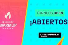 Santander Warmup Arena ofrecerá los torneos open de esports en DreamHack Valencia