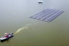 El pa�s asi�tico que transforma un embalse de 44.000 metros cuadrados en una granja solar para terminar su crisis energ�tica
