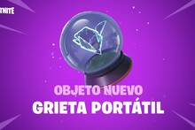 La Grieta Porttil es el nuevo juguete para Fortnite Battle Royale