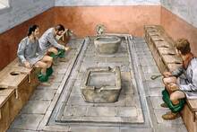 No había papel higiénico en el imperio romano pero su mejor invento, el 'tersorium', era casi igual de eficaz en el retrete