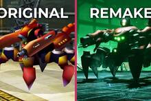 Comparativa gr�fica: Final Fantasy VII original VS. Final Fantasy VII Remake