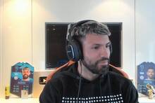 El Kun Agüero pierde en Fall Guys y paga su enfado golpeando una botella de agua