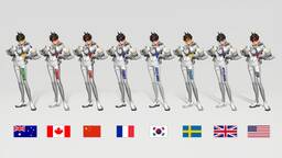 Uniformes Overwatch World Cup 2017 2