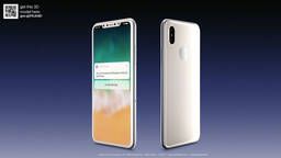 iPhone 8 renders blanco 2