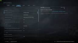 Opciones gráficas beta Call of Duty: Modern Warfare 1